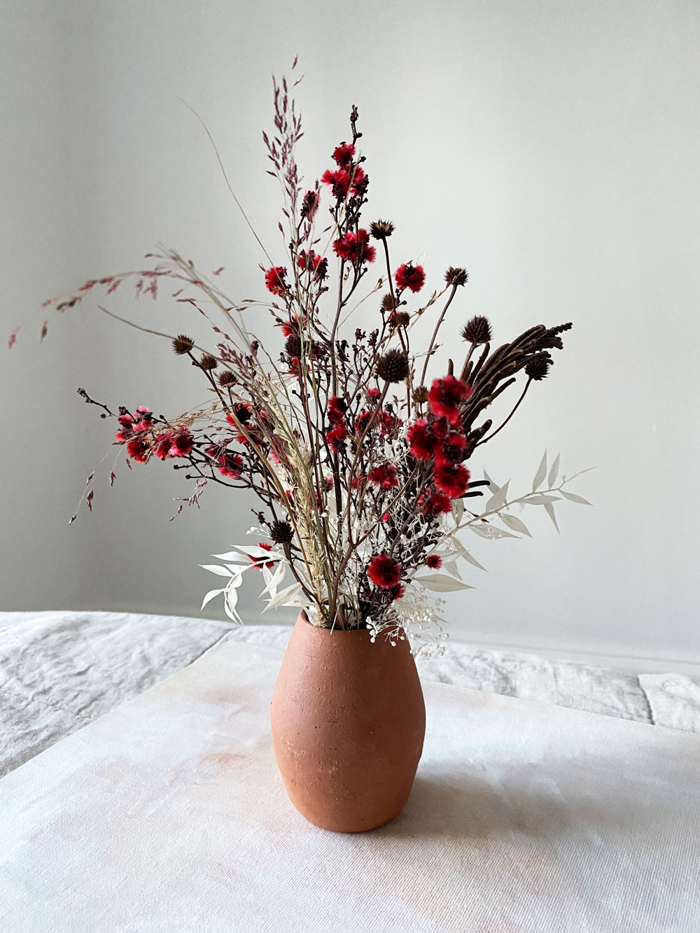 Lady Bug - Dried Floral Arrangement